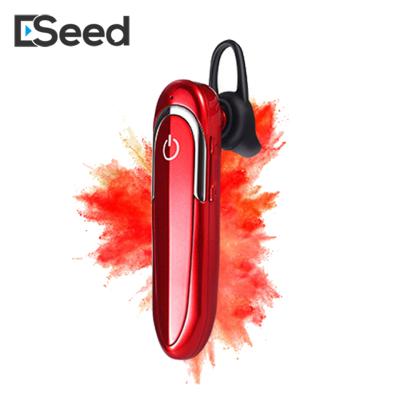 China BT V5.0 Handfree Business Phone D5 Earphone In-Ear Eseed Single Ear Headset Wireless Headphones With Hook For Driving Sports for sale