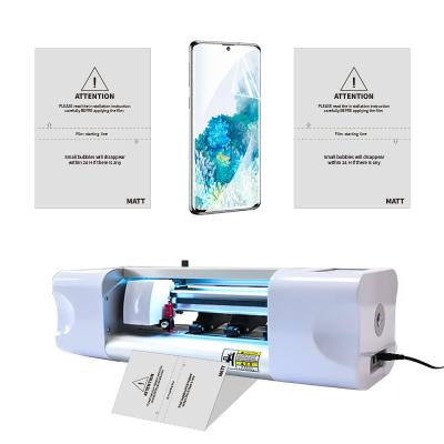 China Mobile Phone Mobile Phone Front And Back Screen Protector Tpu Hydrogel Film Skin Sticker Tracer Cutting Machine for sale