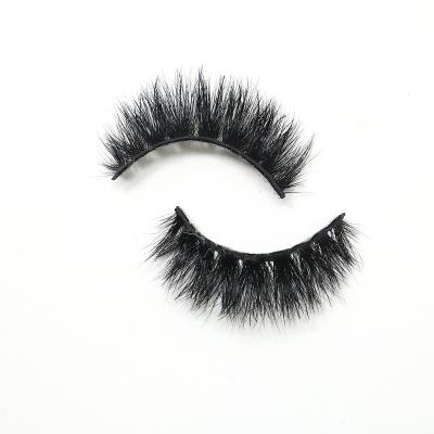 China Handmade Long Eyelashes 3D Real Mink Eyelashes Wholesale Natural Fur Supplier 100% Natural Black for sale