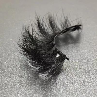 China Wholesale New Arrival Long Natural Mink Eyelashes High Quality 3D Colored Mink Eyelashes Private Label Colorful Mink Strip Eyelashes for sale