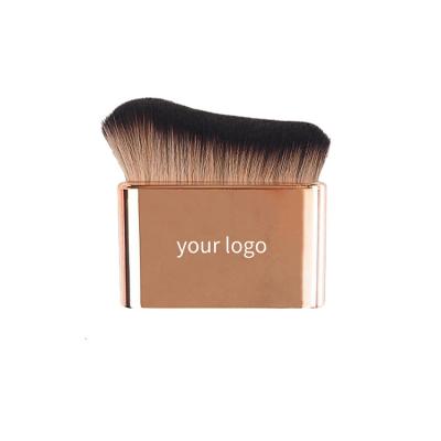 China Angular Blush Hot Selling Beauty Foundation Brushes Flat Synthetic Hair Makeup Foundation Brush for sale