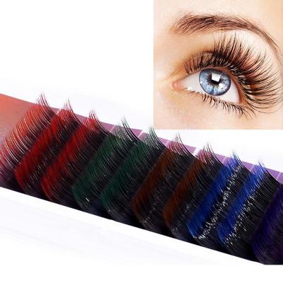 China 0.07mm Long Natural Lashes 3d Volume Individual Eyelash Extension for sale