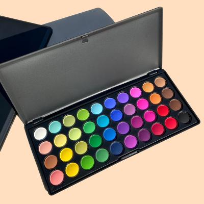 China Waterproof Eyeshadow Pigments Eyeshadow Case Eye Shasdow Palette Custom for sale