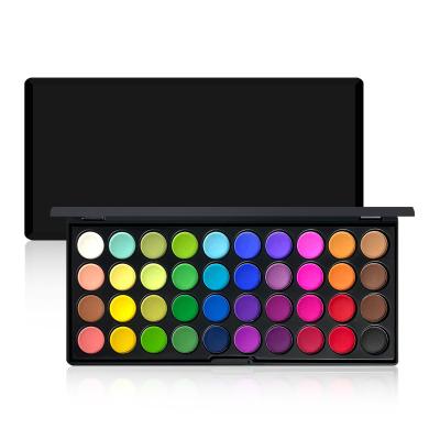 China Factory direct sales 40 color eyeshadow palette waterproof private label pigmented cosmetics eye shadow for sale