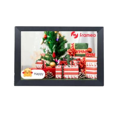 China Wifi Wholesale Custom Art Acrylic Digital Photo Frame 10 Inch Picture Frame LCD Digital Advertising Player for sale