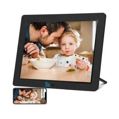 China Wifi 10.1 inch WIFI digital photo frame 1GB+16GB Android wifi photo frameo family display digital view for sale