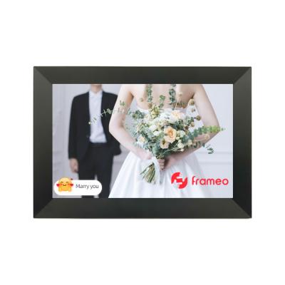 China GIFT BOX RK3126 1GB+16GB MP4 MP3 Video Lover Wifi Custom Photo Frame Smart Digital WIFI Picture Frame For Wedding for sale