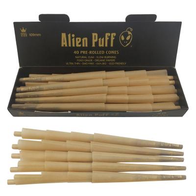 China Color Print Customized HP162 Overseas Puff 109mm Tall 40 Cones Per Box 100% Vegetarian Pre Rolled Cones for sale