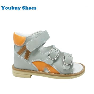 China Arch Support Indoor Kids Leather Medical Orthopedic Shoes , Foot Sandals Flat Shoes For Kids for sale