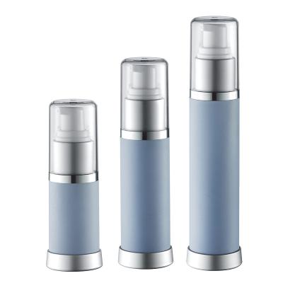 China Cosmetic Airless Cosmetic Bottle Plastic Airless Bottle Sets 15ml 30ml 50ml for sale