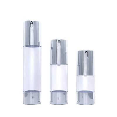 China Wholesale Acrylic15ml 30ml 50ml Cosmetic Airless Pump Bottle Cosmetic Airless Pump Bottle for sale