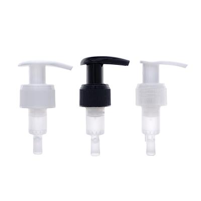 China 24/410 non refillable plastic left to right lotion pump for shampoo bottle for sale