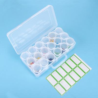 China High Quality 18 Bottle Medicine Storage Suit Pill Case With Handle Portable Storage Box for sale