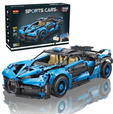 China Wholesale Custom Creative Bausteine ​​Building Block Model 2.4G Sports Car Technology Toy Car for sale