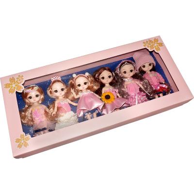 China Educational Dress Up Toys Factory Wholesale Model Toys New Girl Toys Baby Princess Style Wedding Dress Plastic Toys Dolls for sale