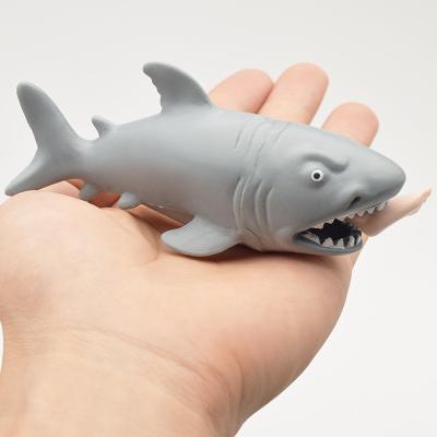 China Shark Cubs Effort Release Toy Realistic Animatronics Simulation Animal Decompression Toy Cute Model Relaxation Toys for sale