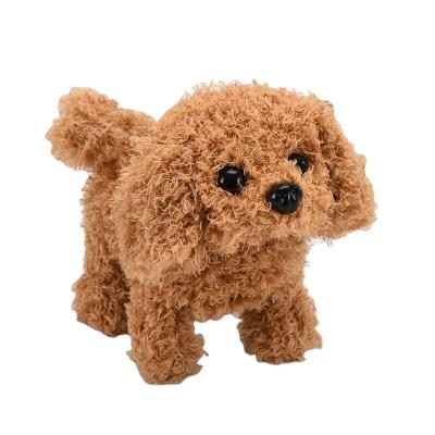 China Electronic Interactive Carryover DOG Plush Sling Toy Puppy Dog Stretching Companion Animal for sale