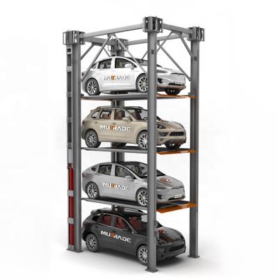 China Triple Lifting Stacker Car Guidance System Lift Parking System For Car Garage And Storage 3000kgs for sale