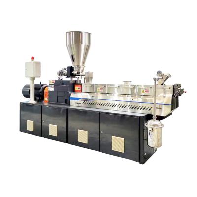 China Pellets Polystyrene Recycling Lab Plastic Twin Screw Extruder Machine Price for sale