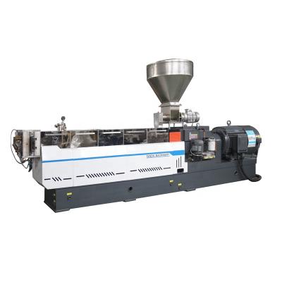 China High Capacity PLA/PBAT Plastic Granule 100% Starch Biodegradable Plastic Granule Making Machine Twin Screw Compositor Extruder for sale