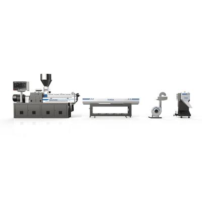 China Mini Plastic Granules Twin Screw Extruder Machine Lab Plastic Granules Extruder for sale