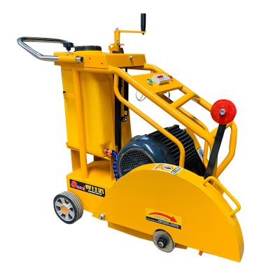 China Fast Cutting 180mm Depth Concrete Cutting Machine Gasoline / Diesel Engine Gasoline Concrete Cutter for sale