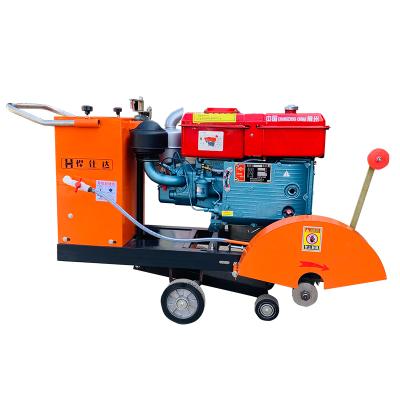 China Quickly Cutting Concrete Cutter 180mm Depth With Gasoline Engine Or Diesel Engine Cutting Machine For Road for sale