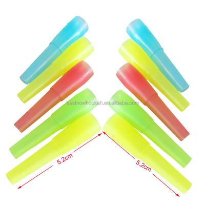 China 100pcs/bag Shisha Bar Accessories 5.2cm Tips Disposable Plastic Hookah Mouthpiece for sale