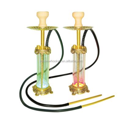 China Unique Copper Hookah For Bar Lounge Design Copper Hookahs Metal The New German Shisha With Led Light for sale