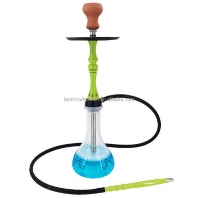 China New Popular Alpha Electric Alloy Heating Silicone Hose Fashion Shisha Glass Hookah for sale