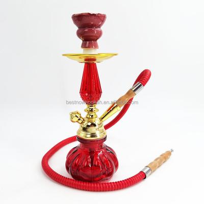 China Portable Mini Size Pumpkin Hookah Set Wholesale Cheap Shisha Mini Waterpipe Glass Smoking Sheesha Hookahs for sale