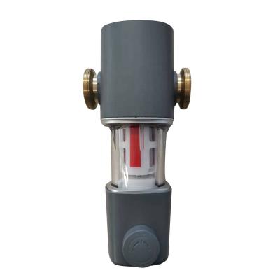 China OEM Household AUCMA Pre Water Filter System Manual Spin Down Sediment With Water Pressure Monitor Pre Filter for sale