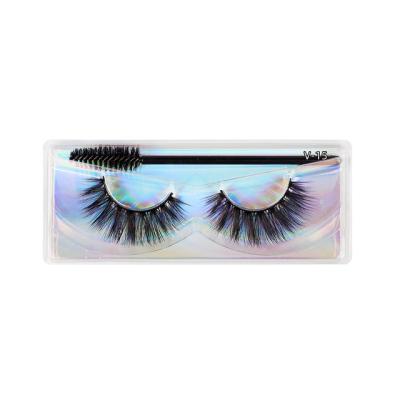 Cina Natural False Eyelash Private Label False Lashes Long Natural Full Strip Lashes in vendita