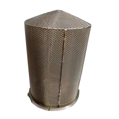 China Plain weave nylon mesh 304 stainless steel 30 50 60 80 100 316 Dutch weave 316l 150 mesh perforated screen cylinder mesh filter tube for sale