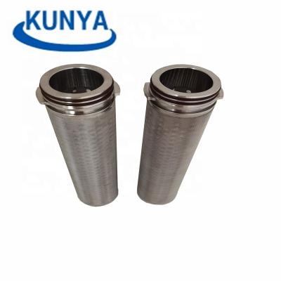 China 226 Tail Connection Plain Weave Nylon 222 Stainless Steel Mesh Layers Filter Tubes for sale