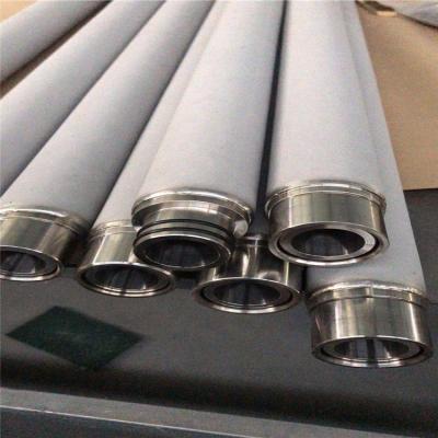 China Plain Weave Mesh In Chemical Filtering China Manufacture 304 316 Stainless Steel Powder Metal 316L Sintered Porous Filter Tubes for sale