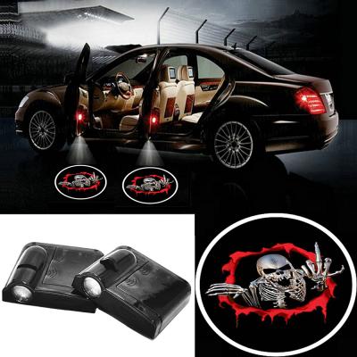 China Wireless High Brightness Car Door Logo Projector Lights Light Ghost Shadow Laser Logo Projector for sale