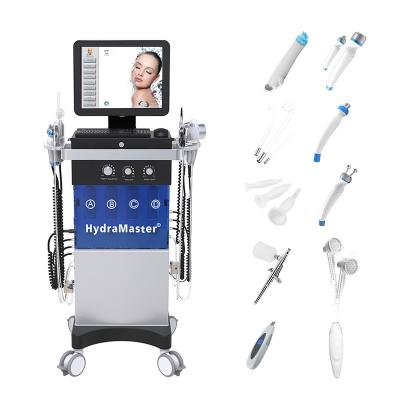 China Exfoliators New technology ! facial machine hydro dermabrasion oxygen machine with high frequency clinic standard for sale