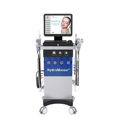 China Exfoliators 9 in 1 hydra oxygen dermabrasion machine facial cleansing machine for sale