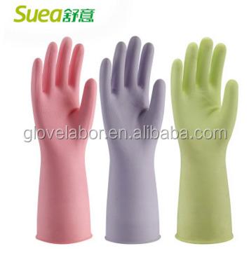 China Lightweight Light And Thin Latex Rubber Gloves For Mini Hair Salon Cleaning (Only About 30g) for sale