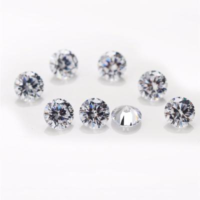 China Wholesale Hot Sale 1.1mm Wuzhou LS Heat Resistant Jewelry--2mm Round D Moissanite White Diamond Loose Gems for sale