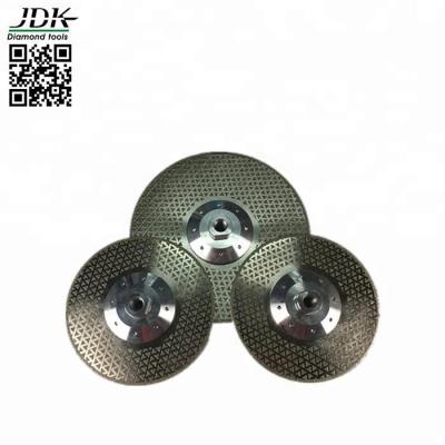 China Marble JDK Clad Diamond Disc With M14 Flange For Marble Cutting for sale