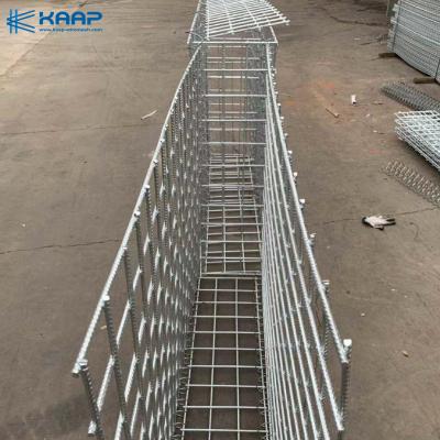 China Cages Welded Rebar Wire Mesh Gabion Rock Wall Various Surface Treatment for sale