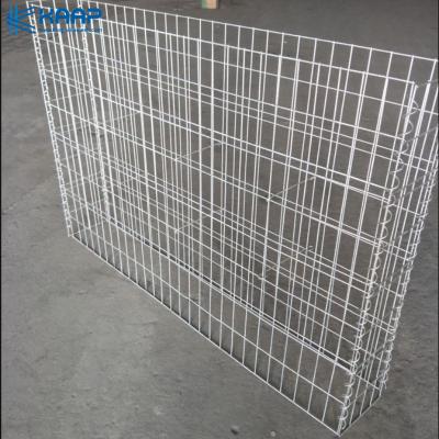 China Easily Assembled 5mm Flood Control Galvanized Gabion Cage , Gabion Wall for sale