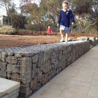 China Easily assembled factory direct welded gabion cage is firm and durable for sale