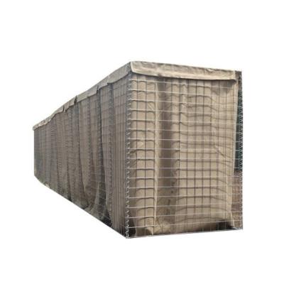 China Easily Assembled KAAP Gabion Cages Wall With No Woven Fabric For Military Flood Defense Use for sale