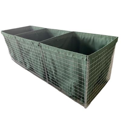 China Easily Assembled Rugged Military Welded Gabion Defense Fences Are High Quality And Inexpensive for sale