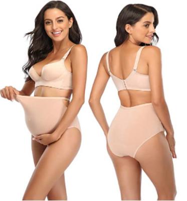 China Intiflower Pregnant Women High Waisted Breathable Modal Waist Underwear Adjustable Maternity Panties for sale