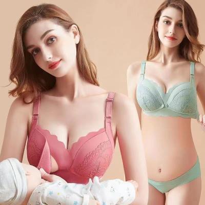 China Antibacterial Underwear Women Feeding Sleeping Bra Nursing Care Nursing Maternity Nursing Bras for sale