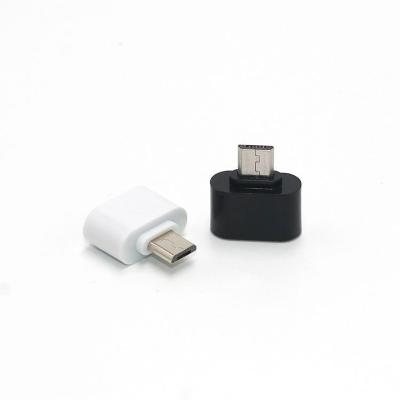 China Mobile Phone Mini USB2.0 Connector Micro USB OTG Adapter Connector For Android Tablet for sale